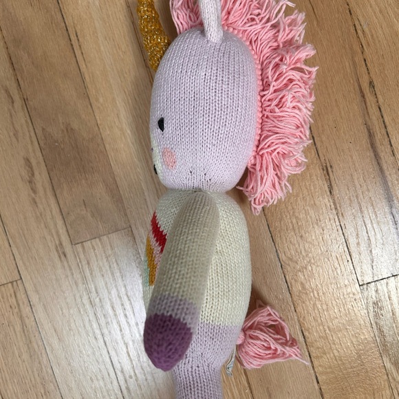 Cuddle and Kind 13" Zoe the Unicorn" Heirloom Quality, Handcrafted in Peru. - Picture 6 of 6